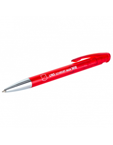 Kugelschreiber "Uns schreibt man Wir" (rot / blau)