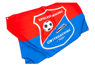 Fahne "SpVgg Unterhaching"